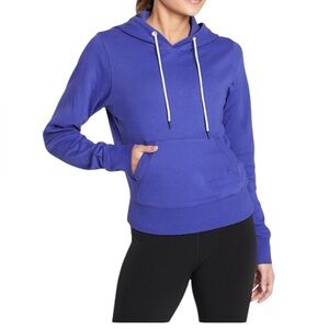 Athleta Sundown Hoodie Sweatshirt Poseidon Blue Women's Size S